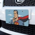 Superman Thinking Novelty Metal Vanity Tag License Plate