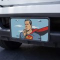 Superman Thinking Novelty Metal Vanity Tag License Plate