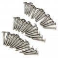 40 Piece Marine Grade Stainless Steel Truss Head Screw Set 10 X 1 25 In For Dock Bumper Installation 304 Wood Screws 
