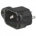 Schurter 6162 0157 6061 Appliance Inlet 10a 70c V-lock 
