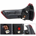Passenger Side Outer Rear Brake Tail Light Assembly Replacement For 2015-2020 Toyota Sienna Base L Le Xle Limited Models Red