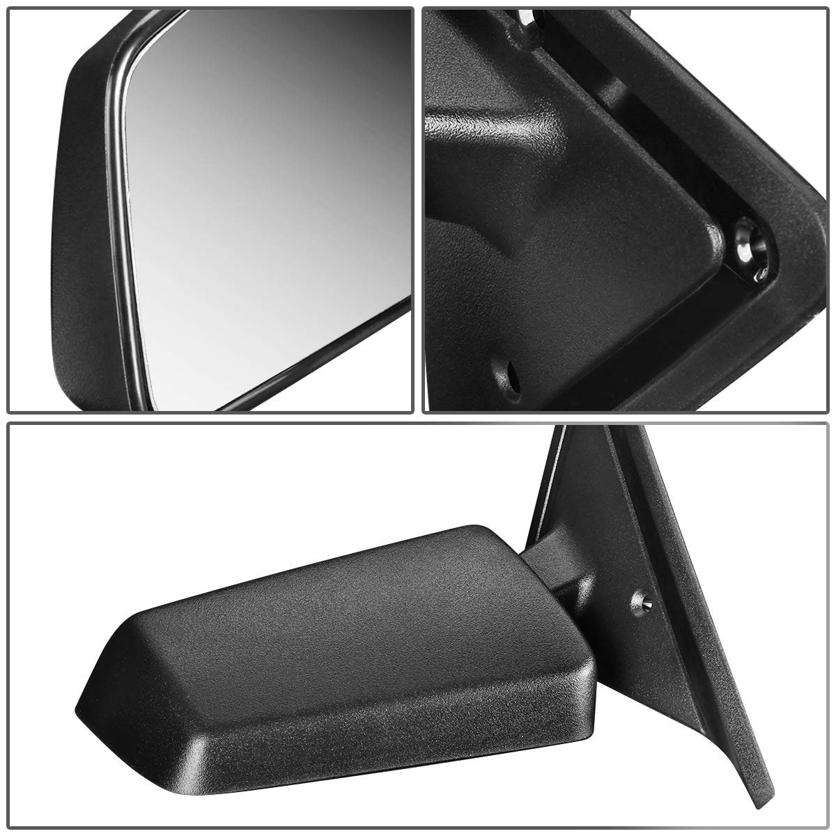 Manual Driver Left Side View Door Mirror For Chevy S10 Blazer 1985 1994 Pickup 1993 Gmc S15 Jimmy And Sonoma Oldsmobile Bravada