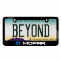 Ipick Image Made For Moper Logo In Color Black Metal License Plate Frame