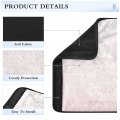 Umiriko Gradient Misty Rose Seatbelt Cover 2 Pcs Shoulder Pad Auto Seat Belt Pads For Adults Kids Carmera Backpack S