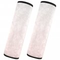 Umiriko Gradient Misty Rose Seatbelt Cover 2 Pcs Shoulder Pad Auto Seat Belt Pads For Adults Kids Carmera Backpack S