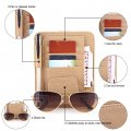 Visor Organizer Automotive Car Sun Card Storage Glass Credit Money Holder Sunglasses Clip Multifunction Glasses Pouch Bag