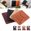 Visor Organizer Automotive Car Sun Card Storage Glass Credit Money Holder Sunglasses Clip Multifunction Glasses Pouch Bag