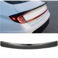 Aintier 1pc Carbon Fiber Spoiler Wing Compatible For 2020 2021 Hyundai Sonata Glossy Black Rear Trunk Tail
