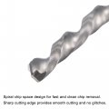 Uxcell Solid Carbide Twist Drill Bits 3mm Metric Left Hand Spiral Flutes Straight Shank Tungsten Steel Drilling Tool For