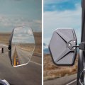 A Utv Pro Side Mirrors For Can Am Defender Hd5 Hd8 Hd9 Hd10 Max 2016-2024 Upgrade Adjustable Break Away Convex Rear View Mirror