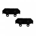 Caltric Rear Brake Pads Compatible With Suzuki An650a An650 Burgman 650 2003-2016 Abs