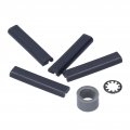 Aramox Rear Hatch Bushings Kit Motor Pull Down Guides Replacement For Chevrolet Camaro 1986a 1991