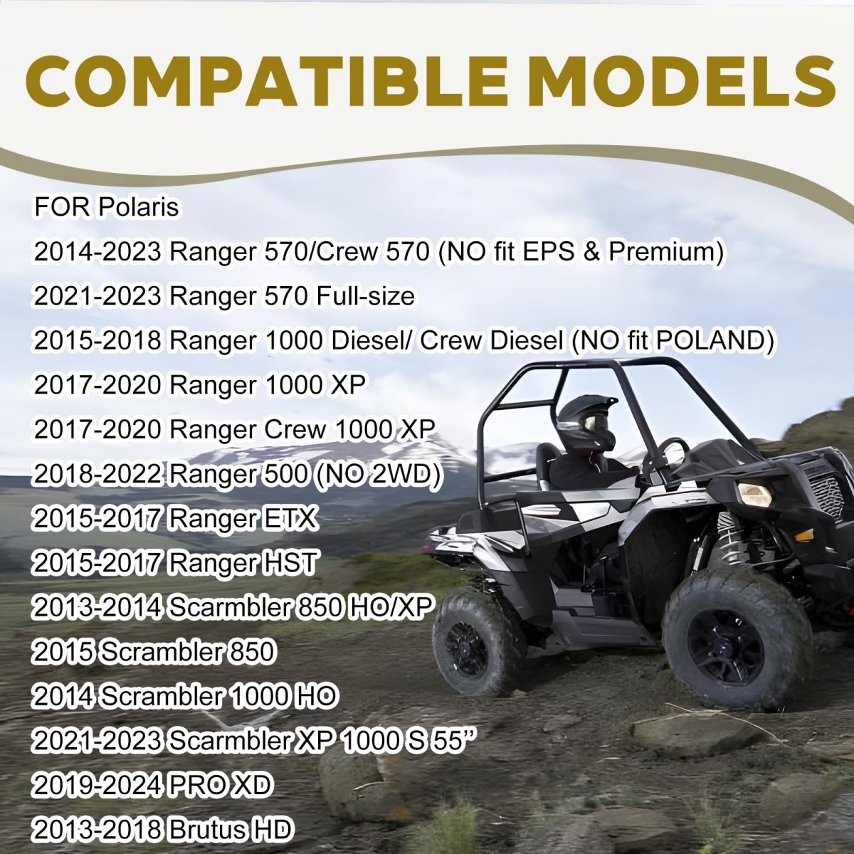 Front Differential Output Hub Assembly For Polaris Sportsman Ace 325 570 Rzr 800 900 Ranger 500 1000 Etx Pro Xd