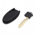 Uxcell 4 Buttons Uncut Insert Key Fob Remote Control Case Shell Replacement Kr55wk48903 For Nissan Altima 2007-2012 Maxima 