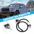 Uxcell 1 Set 71 7cm 28 23 Universal Automotive Switched Fuse Bypass Kit Switch