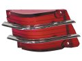 Auto Krafters Compatible Replacement For Taillight Lens Outer With Chrome Bars Rh 1965 Comet Sedan Hardtop Convertible Caliente 
