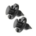 Multi Purpose Nylon Retainer Black 20mm Head 16 3mm Length 2 Pieces Replacement For 1553-09321 1553-09321bk 1553-2dr9a Mr328954 