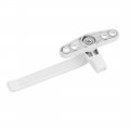 Uxcell Pair Aluminum Alloy Casement Window Locking Handgrip Right And Left Handle White