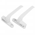 Uxcell Pair Aluminum Alloy Casement Window Locking Handgrip Right And Left Handle White