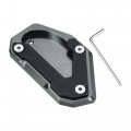 1 Set Aluminum Alloy Motorcycle Kickstand Pad For Suzuki Dl650 V-strom650 Xt 650xt 2004-2022 Motor Bike Extension Foot Support 