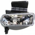 Chevy Suburban 2000-2006 Fog Light Passenger Side Front Halogen Clear Lens Chrome Housing Replacement For Gm2593113 116-03529 