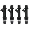 Fuel Injectors Set 12571863 For 2003 2004 2005 Chevrolet Cavalier And Pontiac Sunfire Piece Kit With 4 Hole Disc Orifice 