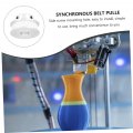 4 Pcs Printer Pulley Synchronous Belt For Wheel 3d Timing Aluminum Alloy