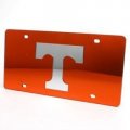 Stockdale Tennessee Volunteers Inlaid Acrylic License Plate Orange Background 