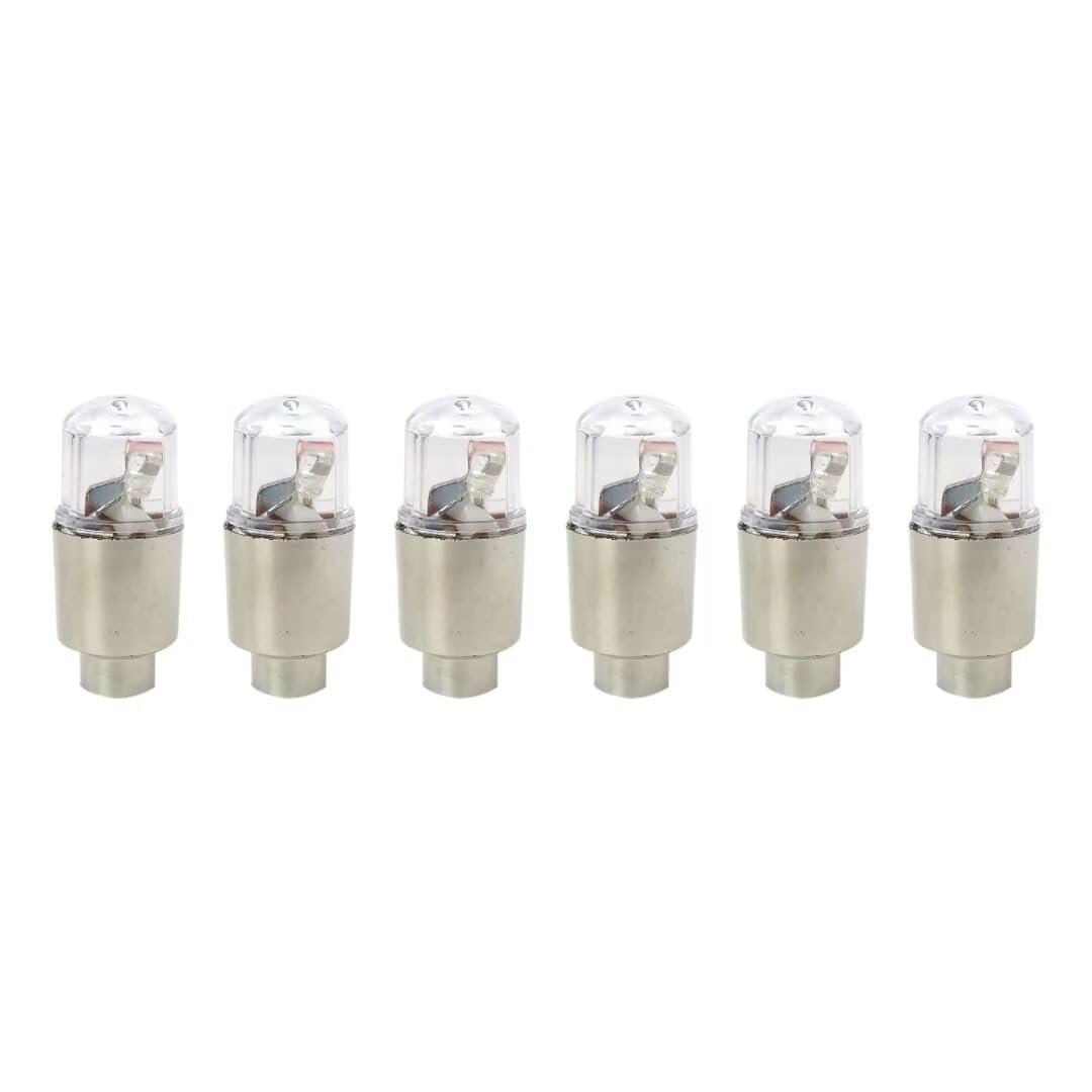 Led Valve Stem Caps Lights Kit Wheel Bike Tire Neon Light Bulb For Car Motorcycle Wheel Tyre Dust Cap Waterproof Spoke Flash