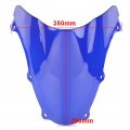 Lirun Motorcycle Windshield Windscreen Deflector Spoiler Shield Double Bubble Fit For Suzuki Sv650 Sv650s Sv1000 Sv1000s