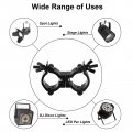 Uxcell Light Truss Clamps Aluminum Alloy Stage Lighting Pipe O Clamp For 0 94-1 02inch Od Tube Max Load 10lb Double Buckle