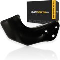 Front Driver Side Bumper Bracket For Chevy C2500 K2500 1990 1991 1992 1993 Replacement Gm1066110 Black Standard Style
