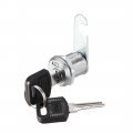 Uxcell Drawer Cabinet Tubular Cam Lock 13 16 Cylinder Length With No 0 Screw-on Type Fits Up To 1 2 Thickness Panel Keyed Alike