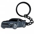 Jdirect Sleek Metal Keychain Ford Mustang Fits All Models For Accessories Gifts Keyrings Black 