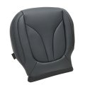Left Side Driver Bottom Leather Seat Cover Black For Lincoln Mkx 2016 2017 2018 Custom Fit Microfiber Replacement With 0 5 In 