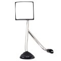Truck Hood Mirror For International Harvester Prostar 2002 2017 Left Side Wide Angle With Chrome Housing And Manual Control 