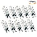 Jklcom G9 25w Halogen Bulb 10 Packclear T4 Jcd Base 120v 25 Watt