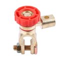 Cut-off Switch Car Auto Battery Link Terminal Quick Disconnect Master Shut Power Off Red 
