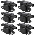 Coil Pack Uf743 Set Of 6 Ignition Compatible 2014-2018 For Silverado 1500 5 3l 