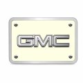 Ipick Image Made For Gmc 3d Logo Glow In The Dark Luminescent Billet Aluminum 2 Inch Tow Hitch Cover