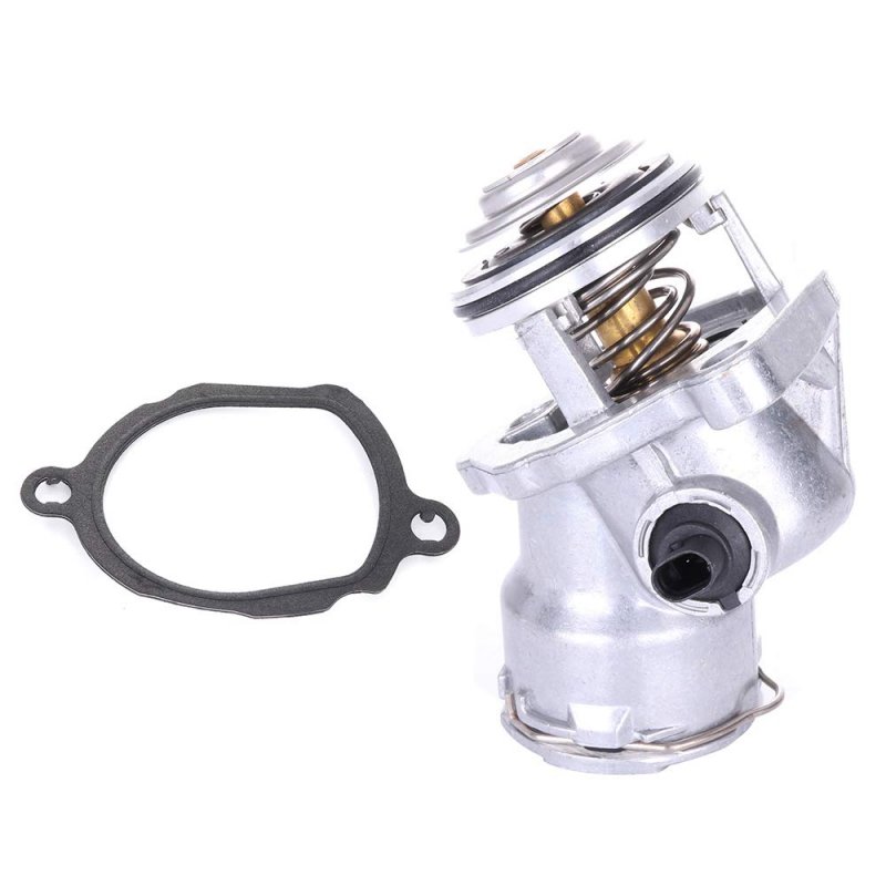 Engine Coolant Thermostat Housing Kit With Sensor For Mercedes Benz C230 C250 C280 C300 C350 E350 Ml350 Oe 2722000115