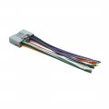 Uxcell Dc 12v Car Male Dvd Radio Wire Harness Adapter Connector Plug For Honda Civic