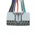 Uxcell Dc 12v Car Male Dvd Radio Wire Harness Adapter Connector Plug For Honda Civic