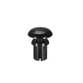 Push Clip Rivet 5mm X 6 Pcb Circuit Panel Nylon Fastener Black 50 Pcs 