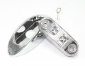 24 Led Oval Oblong Clearance Side Marker Light Surface Mount With Chrome Bezel Amber Clear Lens For Truck Trailer 2 