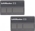 Lot Of 2 Liftmaster 373lm 3-button Remote Control By 