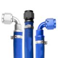 Red Horse Performance 401 Series Push Lock Hose -10 An Blue 6 Ft 