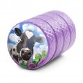 Cow And Butterfly Valve Stem Caps For Tire Rim Wheel Aluminum Purple