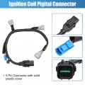 X Autohaux Ignition Coil Wire Harness For Kia Sorento Ex Lx Sport Utility Hyundai Terracan 3 5 39610-39400 Extension Pigtail