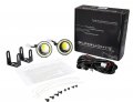 White Angel Eye Fog Lamps Halo Driving Lights For 2015-2018 Chevy Silverado 2500hd 3500hd
